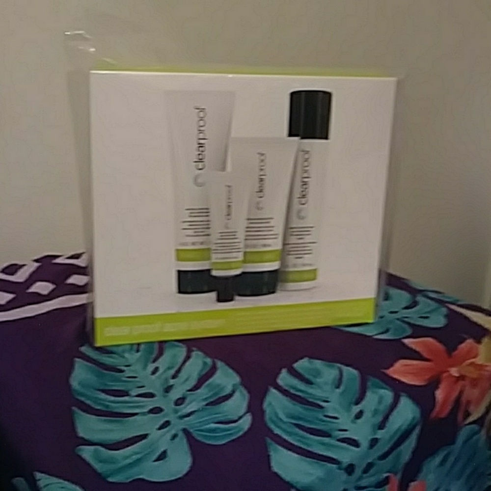 Clear proof skin care set
